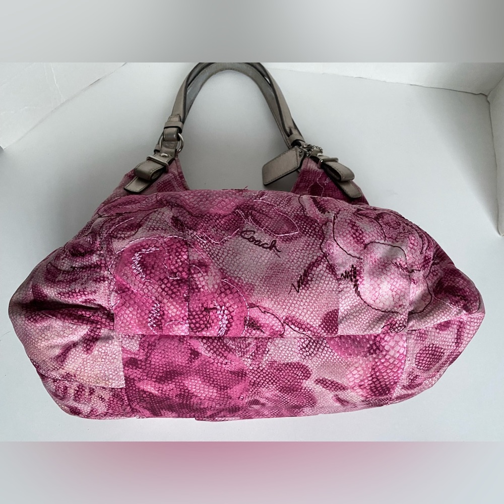 Coach Maggie Madison Floral Shoulder Bag Hobo Limited Edition 19642 - Picture 6 of 14